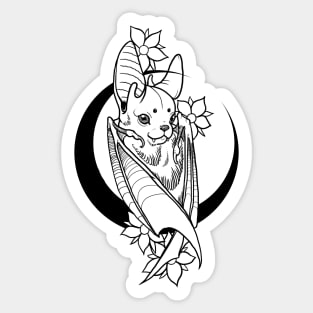 Cute Bat Sticker